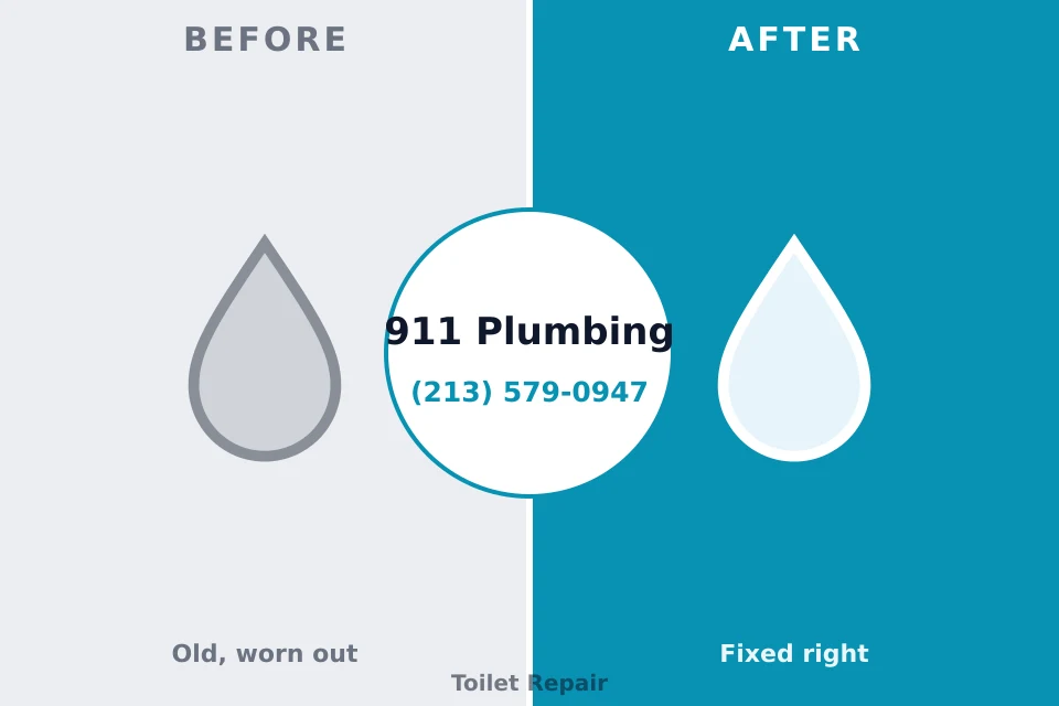 Before and after: plumbing company Argos, IN